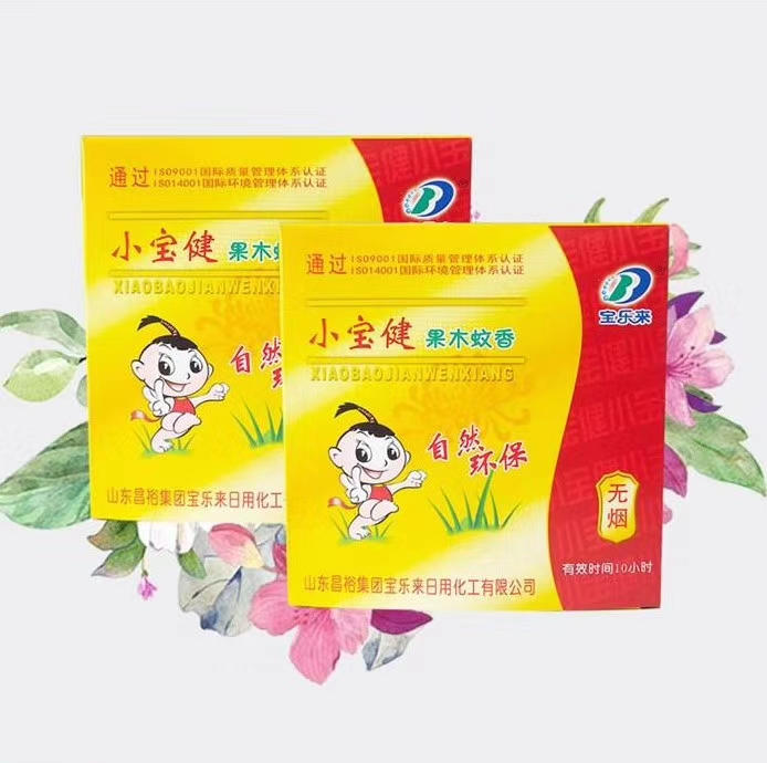 小寶健無煙果木蚊香，自(zì)然環保蚊香